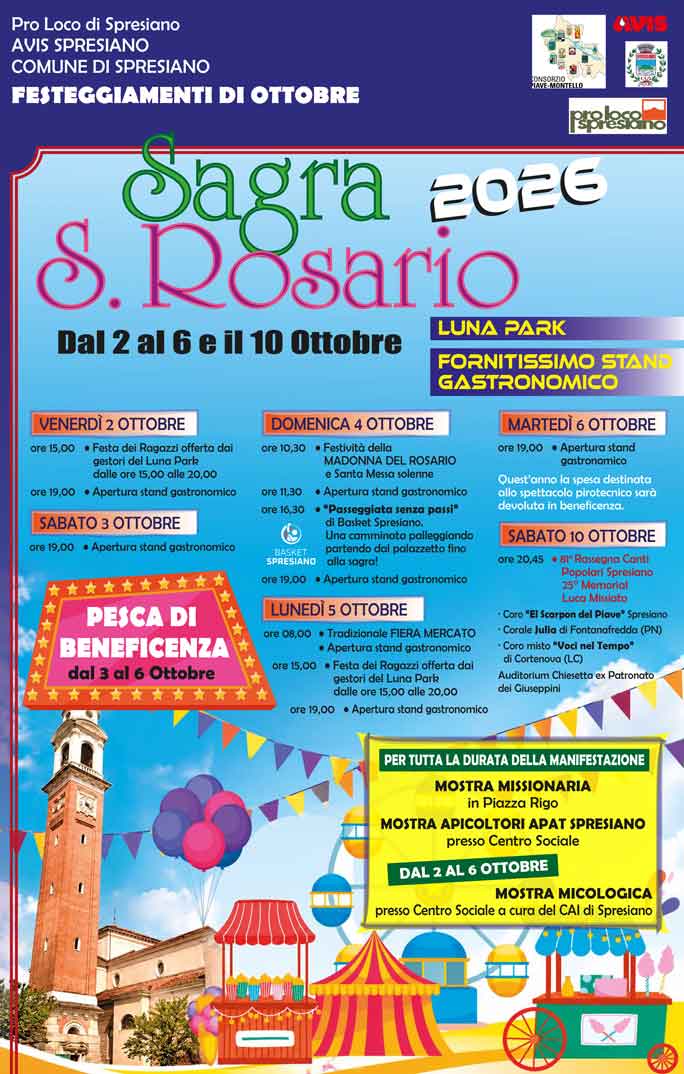 SPRESIANO SAGRA DEL SANTO ROSARIO