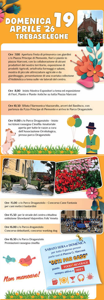 TREBASELEGHE FESTA DI PRIMAVERA programma