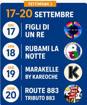 TREVISO SANT'ANGELO FESTA DELL'UVA 1 settimana