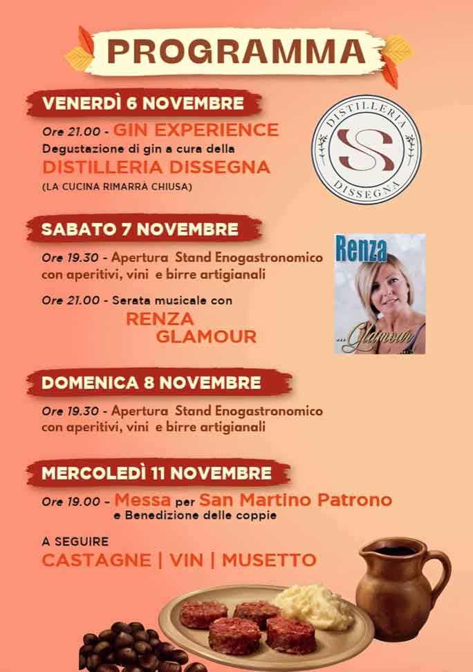 VAZZOLA VISNà FESTA D'AUTUNNO novembre 6 7 8 11