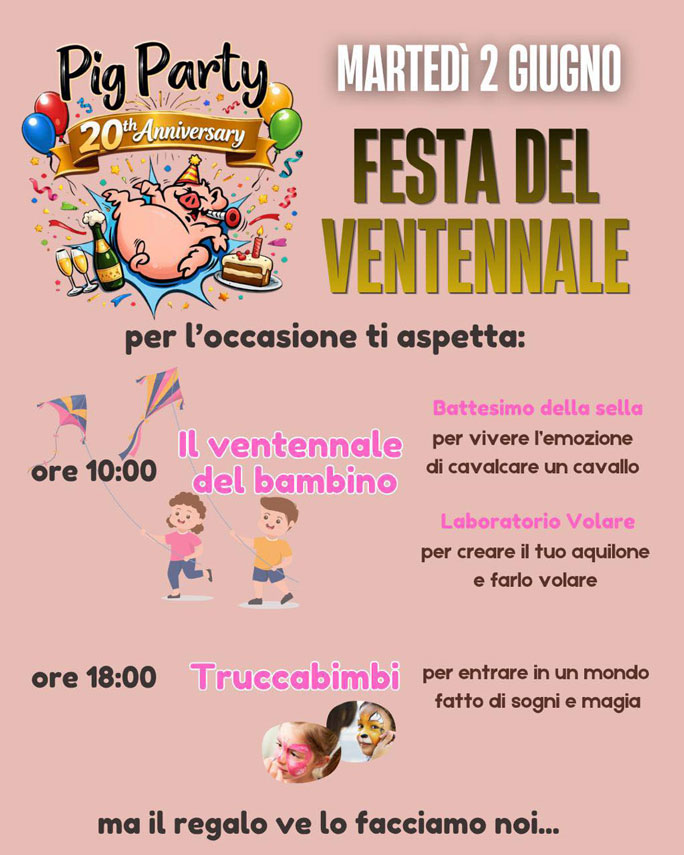 festa del ventennale a albaredo di vedelago