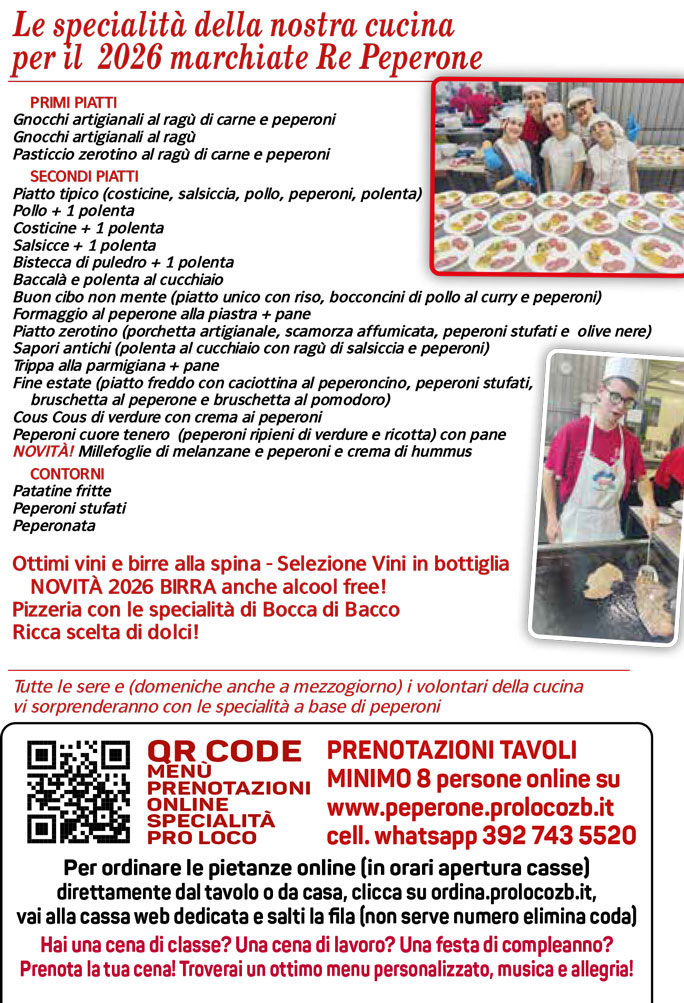 ZERO BRANCO SAGRA DEL PEPERONE programma