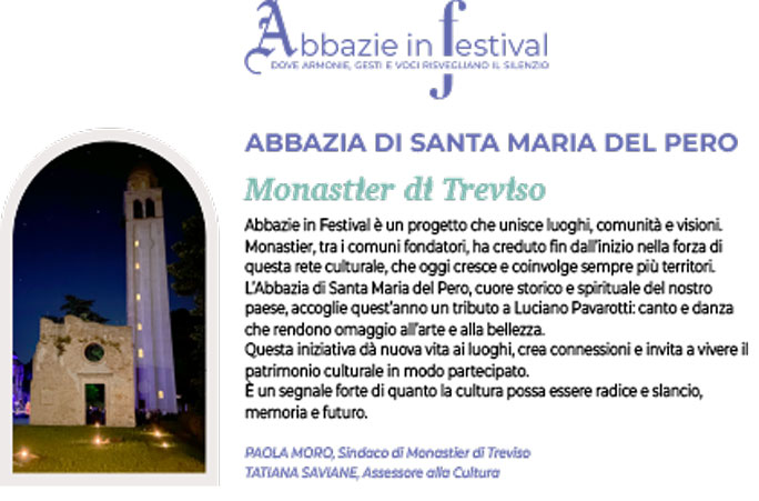 abbazie in festival monastier di treviso abbazia santa maria del pero