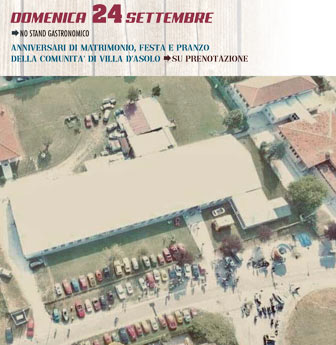 DOMENICA 24 SETTEMBRE 2023 ASOLO VILLA IN FESTA