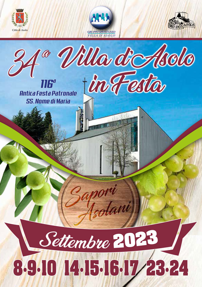 2023 ASOLO VILLA IN FESTA