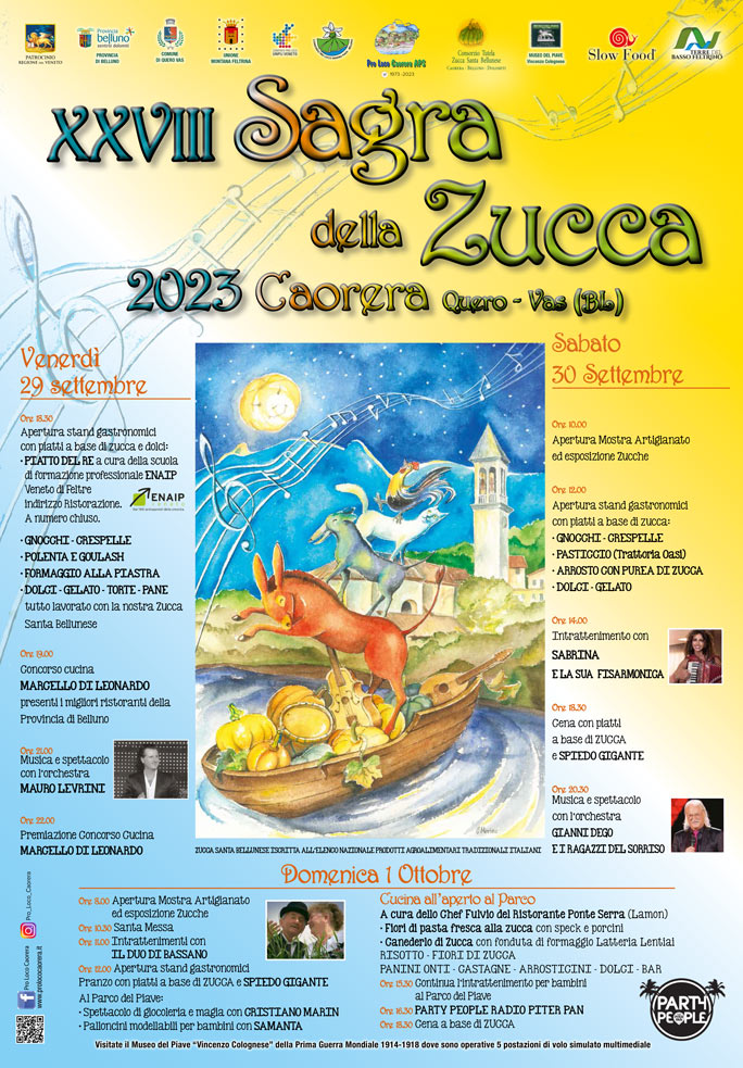 2023 belluno caorera sagra della zucca