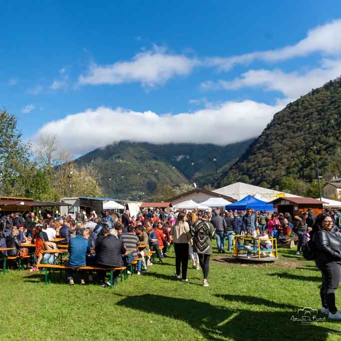 BELLUNO CAORERA SAGRA DELLA ZUCCA stand gastronomico