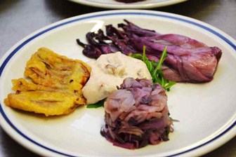 FESTA DEL RADICCHIO ROSSO DI TREVISO menù a base di radicchio