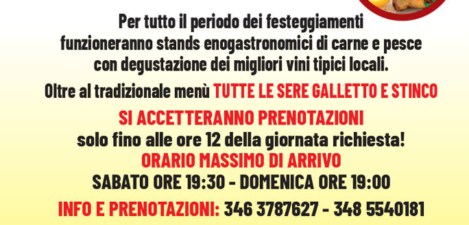 cessalto santa maria di campagna festa di san valentino stand enogastronomico