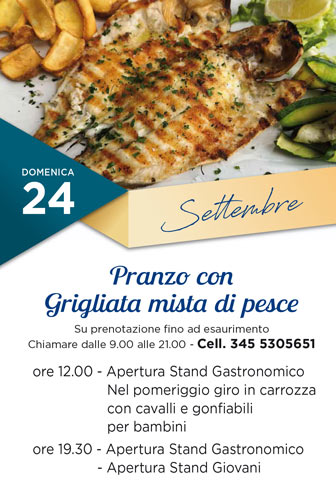 24 seettembre 2023 cimadolmo festa del pesce e delle nostre acque