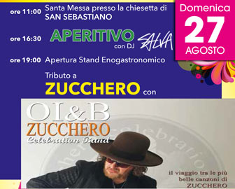 27 agosto 2023 colle umberto secolare sagra di san sebastiano