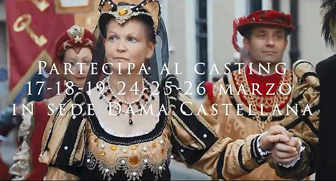 conegliano dama castellana rievocazione storica casting 2023