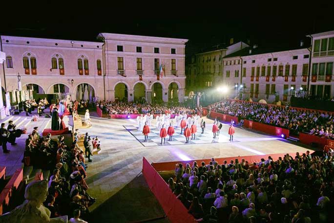 conegliano dama vivente evento storico