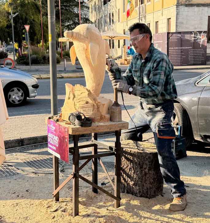 cordignano prealpi in festa simposio di scultori