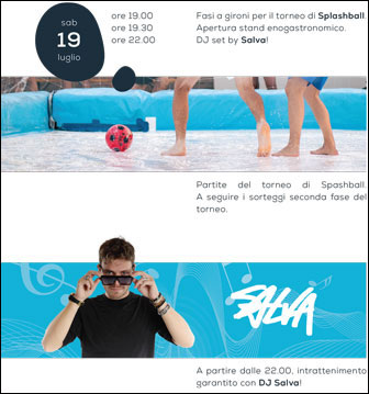 Gaiarine Campomolino Sagra Paesana e Torneo di Splashball 2025 luglio 19