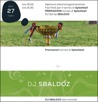 Gaiarine Campomolino Sagra Paesana e Torneo di Splashball 2025 luglio 27
