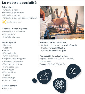 Gaiarine Campomolino Sagra Paesana MENU'