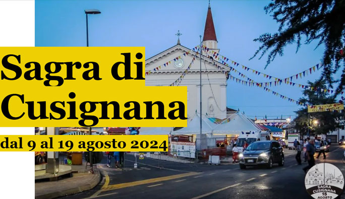 GIAVERA DEL MONTELLO CUSIGNANA sagra 2024
