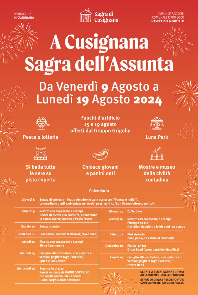 2024 GIAVERA DEL MONTELLO CUSIGNANA SAGRA DI CUSIGNANA