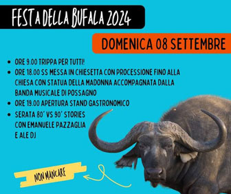 2024 ISTRANA PEZZAN FESTA DELLA BUFALA SERATA domenica 8 settembre