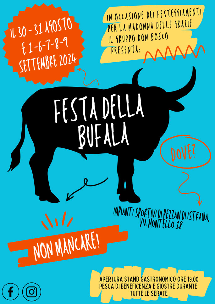 2024 ISTRANA PEZZAN FESTA DELLA BUFALA