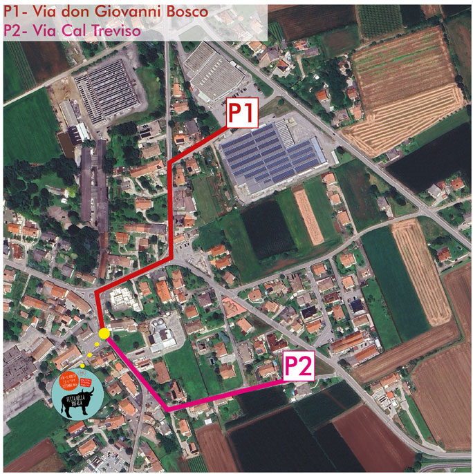 ISTRANA PEZZAN FESTA DELLA BUFALA PARCHEGGI