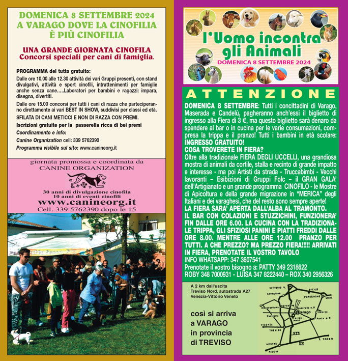 2024 VARAGO GIORNATA CINOFILA