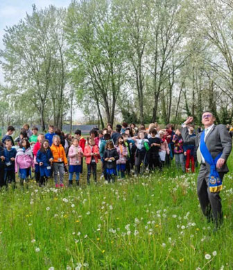 mogliano veneto inaugurazione parco delle api