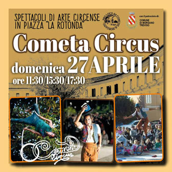 spettacolo di arte circense cometa circus
