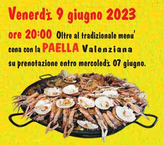 PAELLA alla VALENCIANA a bidasio