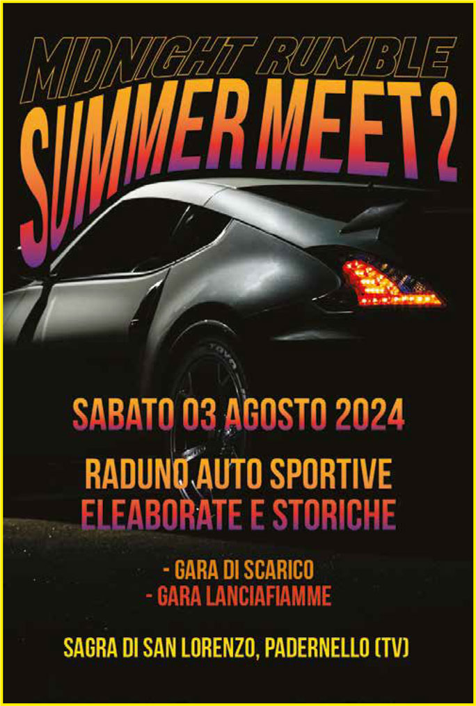 2024 PADERNELLO SFILATO AUTO SPORTIVE