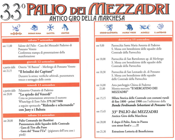 2024 ponzano veneto paderno palio dei mezzadri