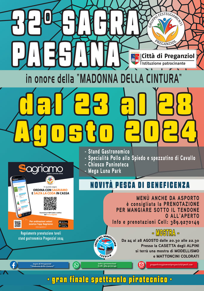 2024 PREGANZIOL SAGRA PAESANA MADONNA DELLA CINTURA