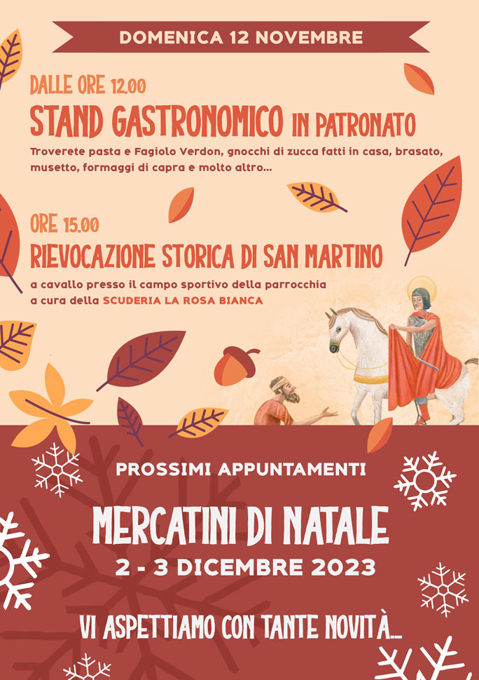 2023 quarto d'altino feste d'autunno programma
