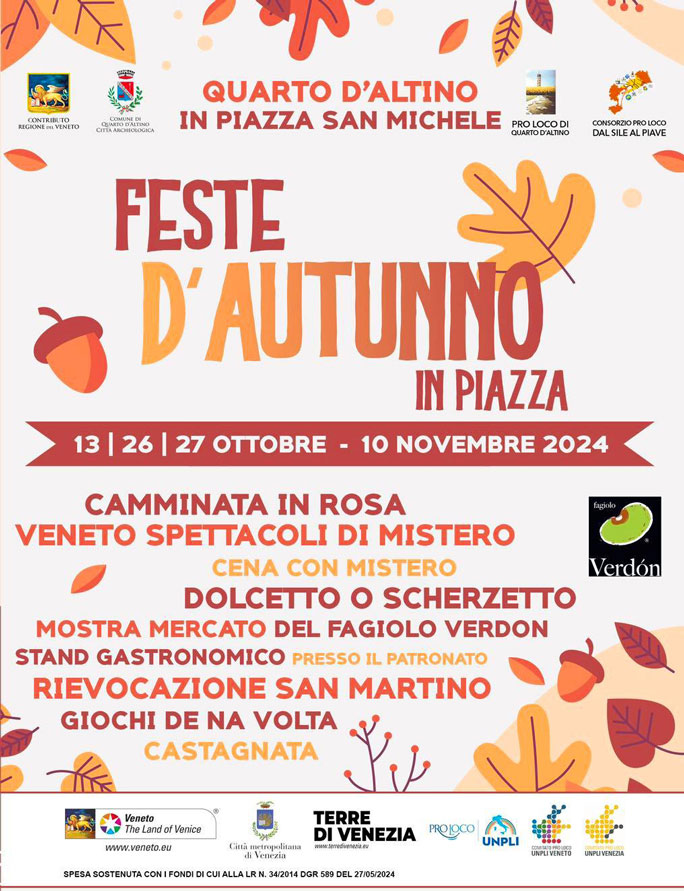 2024 quarto d'altino feste d'autunno