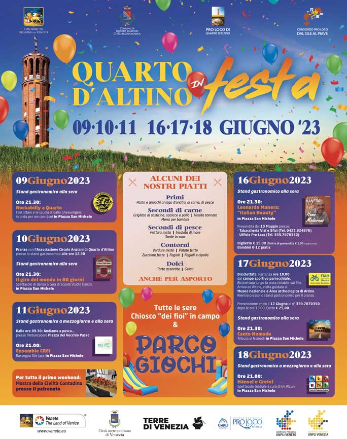 2023 QUARTO DI ALTINO IN FESTA