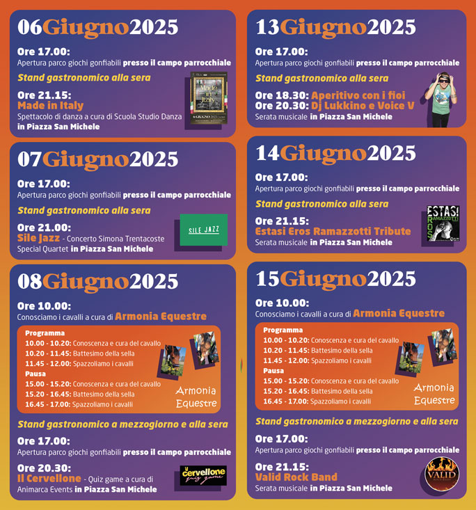 QUARTO DI ALTINO IN FESTA programma