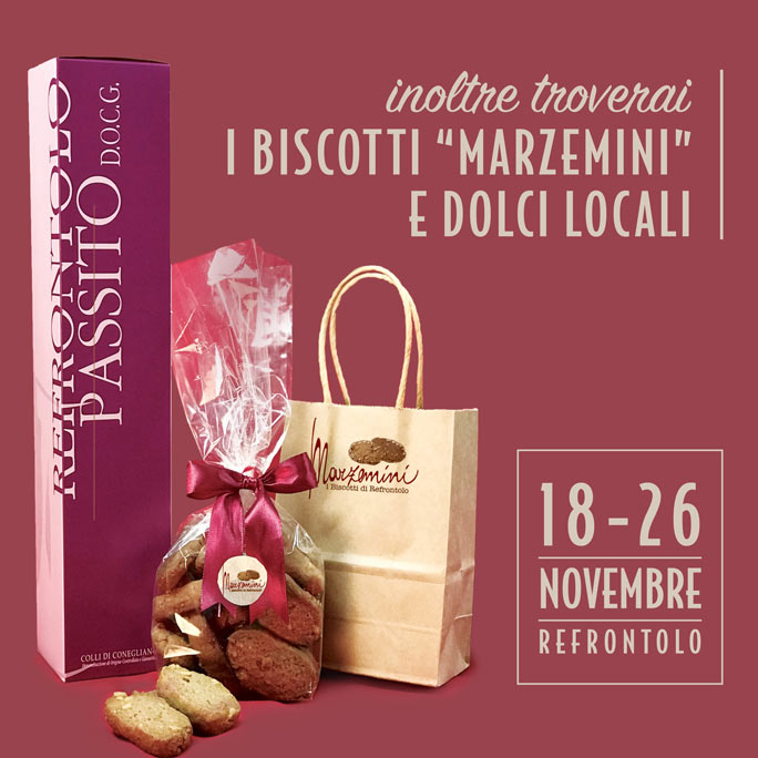 refrontolo biscotti  marzemini e dolci locali