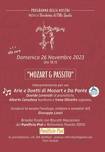 2023 refrontolo rassegna nazionale dei vini passiti mozart e pasito
