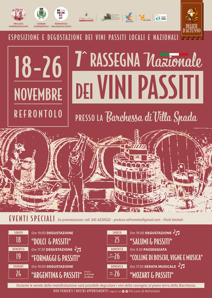 2023 refrontolo rassegna nazionale dei vini passiti del refrontolo passito docg e del torchiato di fregona docg