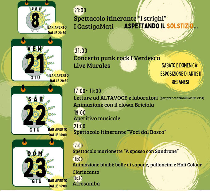 2024 RESANA SOLSTIZIO D'ESTATE PROGRAMMA