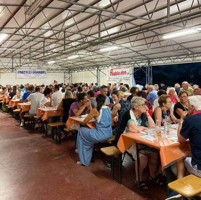 RONCADE SAN CIPRIANO SAGRA DELL'ASSUNTA stand gastronomico