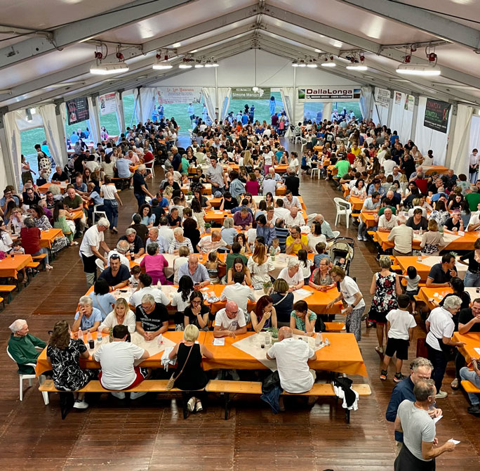 SAN PIETRO DI FELETTO N FESTA stand gastronomico