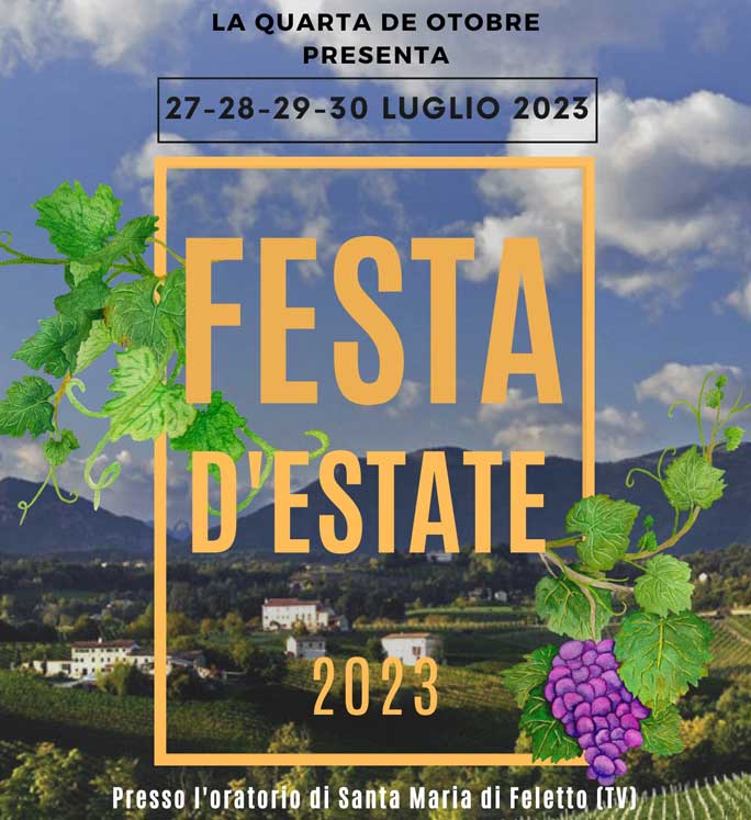 2023 san pietro di feletto santa maria di feletto festa d'estate