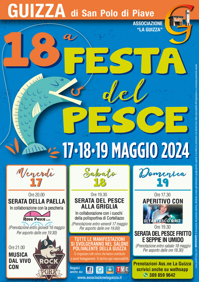 2024 SAN POLO DI PIAVE GUIZZA FESTA DEL PESCE