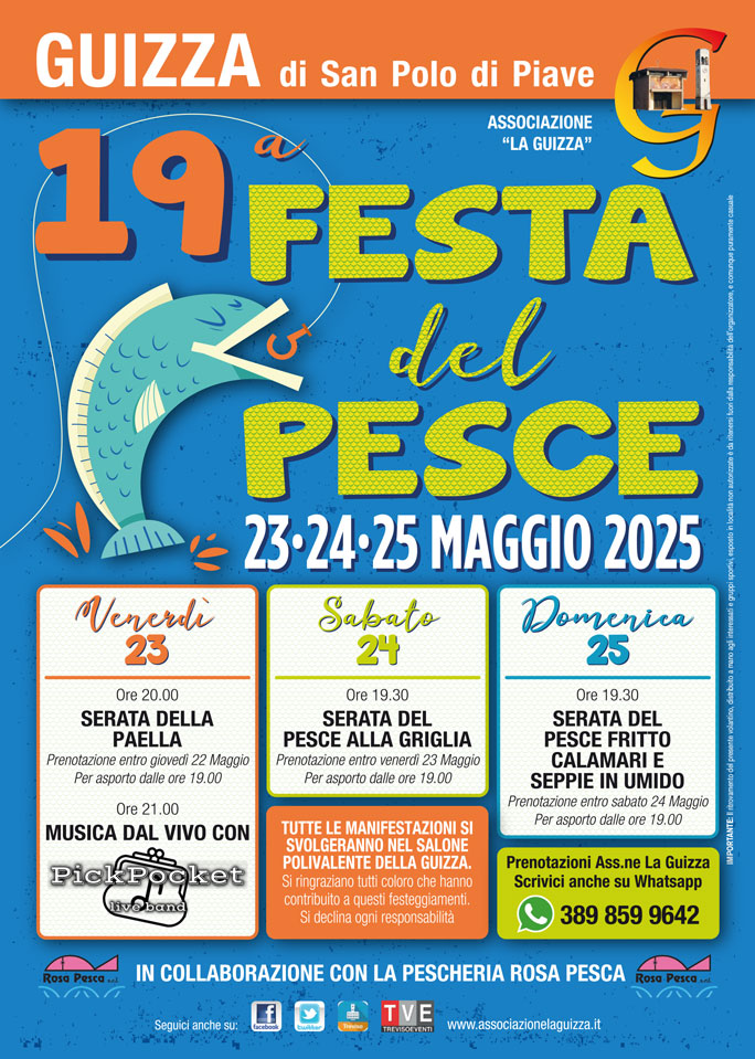SAN POLO DI PIAVE GUIZZA FESTA DEL PESCE