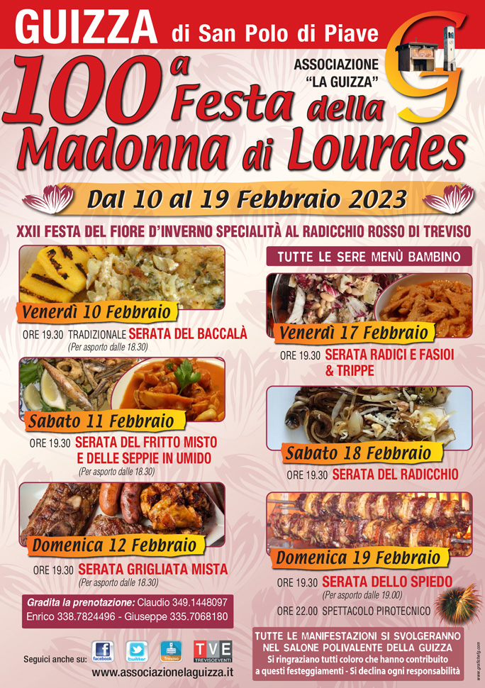 2023 SAN POLO DI PIAVE GUIZZA FESTA DELLA MADONNA DI LOURDES