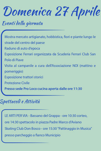 2025 SAN POLO DI PIAVE PRIMAVERA SUL LIA domenica 27 aprile
