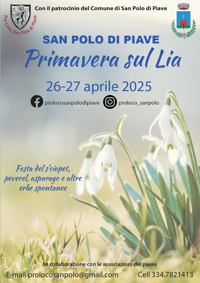 2025 SAN POLO DI PIAVE PRIMAVERA SUL LIA