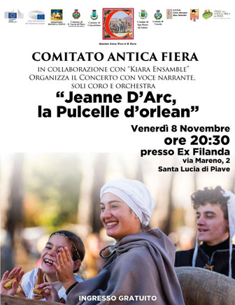 Concerto  JEANNE D’ARC LA PULCELLE D’ORLEAN